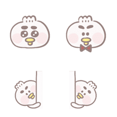 [LINE絵文字] Ducky - steamed bunの画像