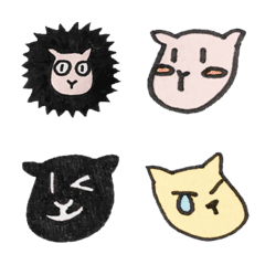 [LINE絵文字] The Lion Sheep Family Emoji-1の画像