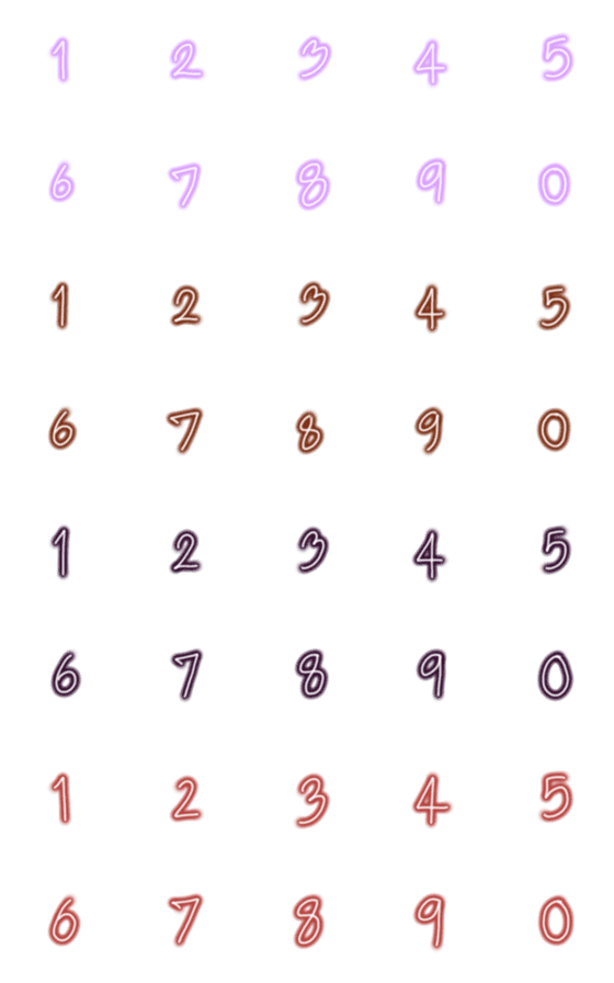 [LINE絵文字]number_の画像一覧