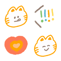 [LINE絵文字] ニコニコねこぎ絵文字記号の画像