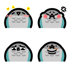 [LINE絵文字] Monk parrotの画像