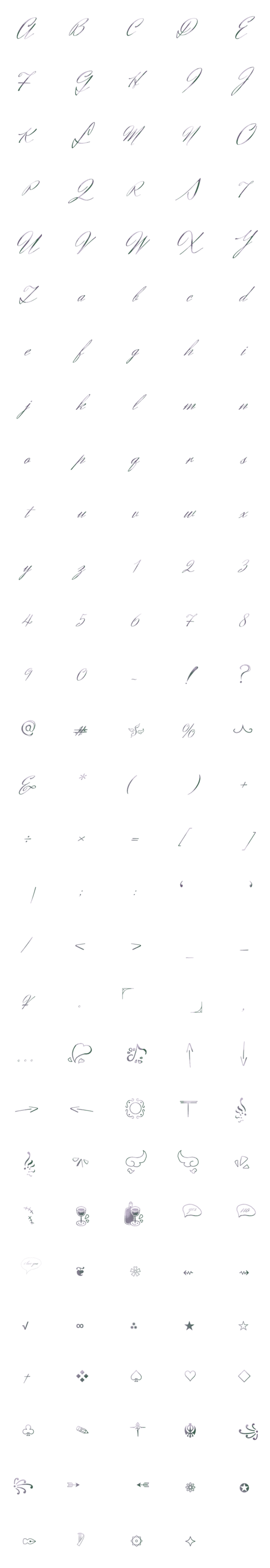 [LINE絵文字]Divine work of the goddessの画像一覧