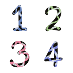 [LINE絵文字] Number snakeの画像