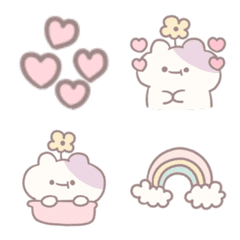 [LINE絵文字] Emoji : cute bear*の画像