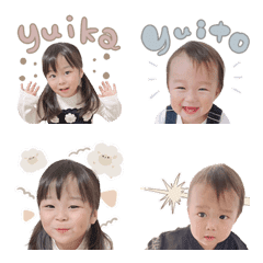 [LINE絵文字] yuika yuito emoji3@rire rittsの画像