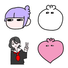 [LINE絵文字] AinaNika_Emoji_dayoの画像