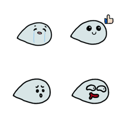 [LINE絵文字] Cute facial expressionの画像