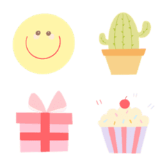 [LINE絵文字] Cute stuff emoji 01の画像