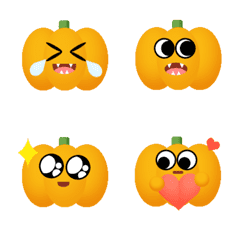 [LINE絵文字] Hi pumpkin Animation Emojiの画像