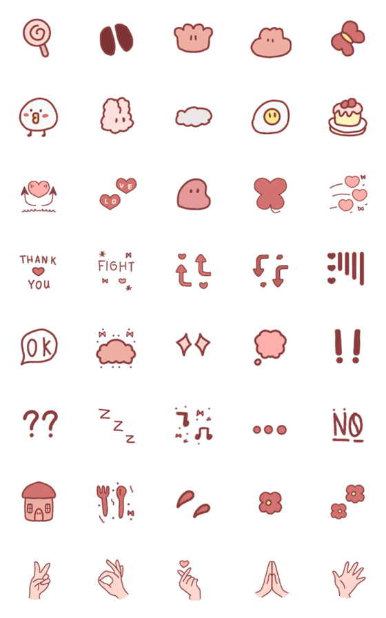 [LINE絵文字]Bear and heartの画像一覧