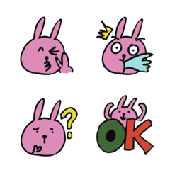 [LINE絵文字] USEFUL STICKERS OF A RABBITの画像
