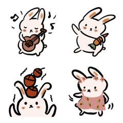 [LINE絵文字] Melody Rabbitの画像