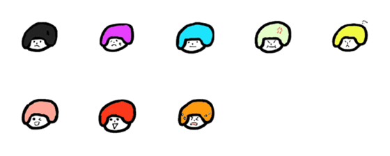 [LINE絵文字]emoji studio 2の画像一覧