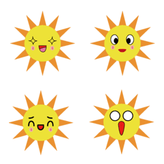 [LINE絵文字] Sunshine stickersの画像