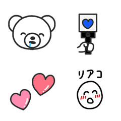 オタク沼YOLOの絵文字〜くまと推し活〜の絵文字メイン画像
