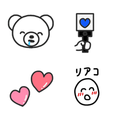 [LINE絵文字] オタク沼YOLOの絵文字〜くまと推し活〜の画像