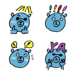 [LINE絵文字] USEFUL STICKERS OF A BEARの画像