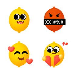 [LINE絵文字] Hi Lemon CC Animation Emojiの画像