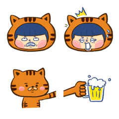 [LINE絵文字] jingyu cat emoji Revised Versionの画像