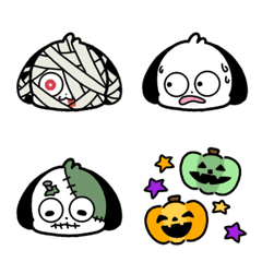 [LINE絵文字] いぬまっるぅ！ハロウィン絵文字の画像