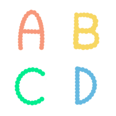 [LINE絵文字] ABC for you V1.の画像