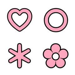 [LINE絵文字] pink kigouの画像