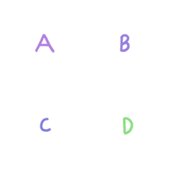 [LINE絵文字] A-Z pastelの画像