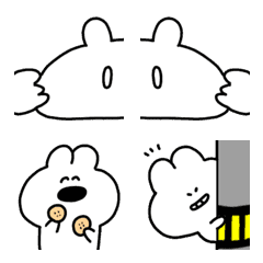 [LINE絵文字] 動く、うさぎの画像