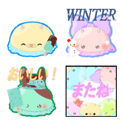 [LINE絵文字] うみうしの水族館 試作の画像