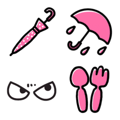 日常的に使いやすい無難でシンプルな絵文字の絵文字メイン画像