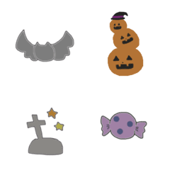 [LINE絵文字] ハロウィン絵文字10の画像