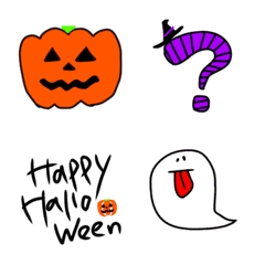 [LINE絵文字] Halloween (o'_'o)の画像