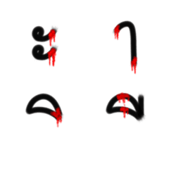 [LINE絵文字] Thai vowels, Halloween, emojisの画像