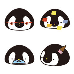 [LINE絵文字] QQ penguin expression shopの画像
