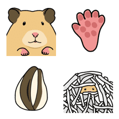 [LINE絵文字] Little Hamster Dailyの画像