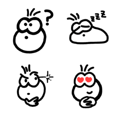 [LINE絵文字] omochi mochi mochi 1 Modified versionの画像