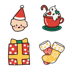 [LINE絵文字] Christmas cuteの画像