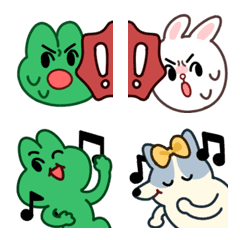 [LINE絵文字] FOXES ＆ BROWN ＆ FRIENDSの画像