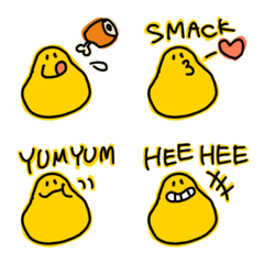 [LINE絵文字] あのファニーフェイス by ano (ラフポチャ)の画像