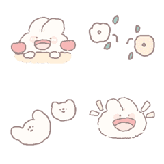 Rabbit cute emoji .の絵文字メイン画像
