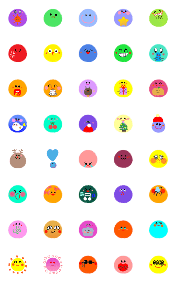[LINE絵文字]◎まるやまさん◎15の画像一覧