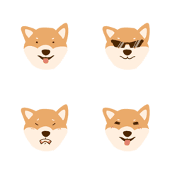 [LINE絵文字] 9F_Shiba dogの画像