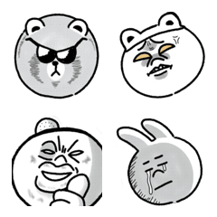 [LINE絵文字] BROWN ＆ FRIENDS FaceAppの画像