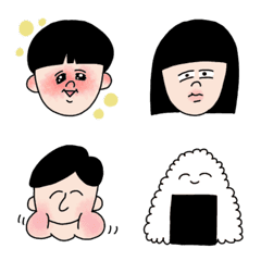 [LINE絵文字] おかしな家族のスタンプの画像