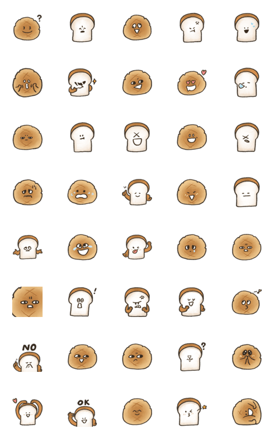 [LINE絵文字]Polobunbu emojiの画像一覧
