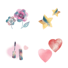 ニュアンスカラーの絵文字メイン画像