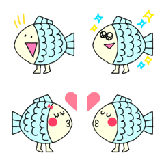 [LINE絵文字] 魚のキモチ。の画像