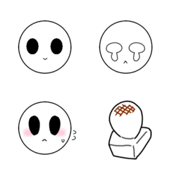 [LINE絵文字] おもちのもっちー えもじんの画像