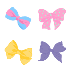 [LINE絵文字] Sweet Ribbonの画像