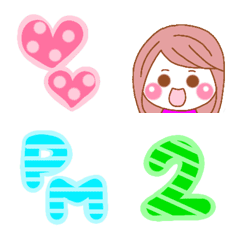 [LINE絵文字] 可愛いスケジュールの絵文字♡の画像